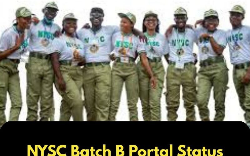 NYSC Batch B Portal Status