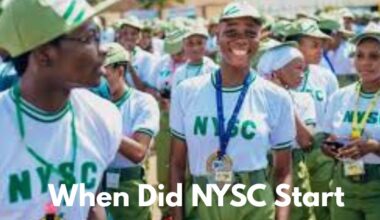 When Did NYSC Start In Nigeria?